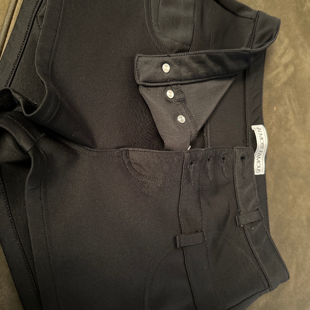 Almost famous black shorts